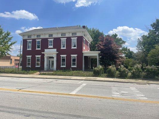 Zoned commercial or residental this stately home is located at 405 E Spring St -St Marys Ohio and listed at $299,900
 CALL LYNN 937-280-6002