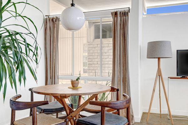 Dining Room in Unit 1 at The Amado