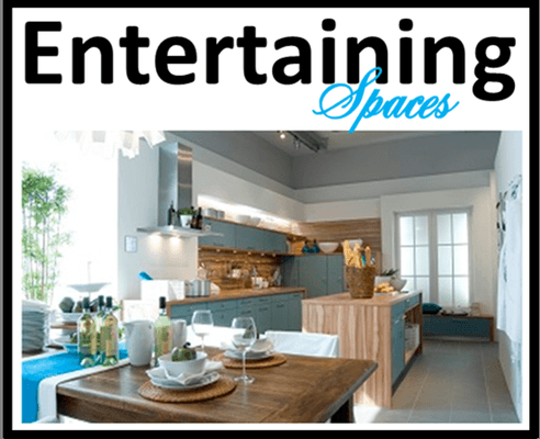 Entertaining Spaces designed on your budget