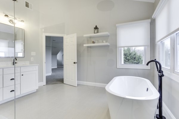 White Bathroom Remodeling