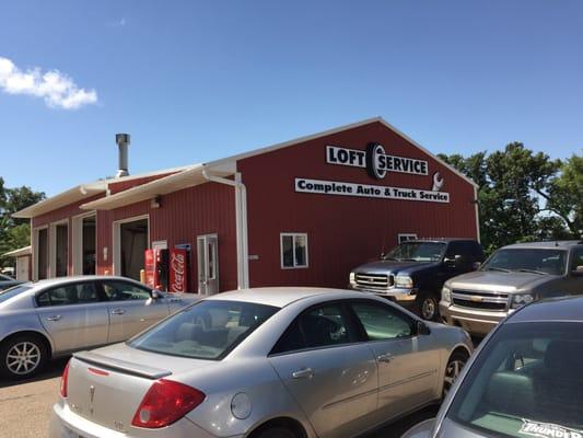 The Loft.   Red barn tucked away off I-94 in Osseo.