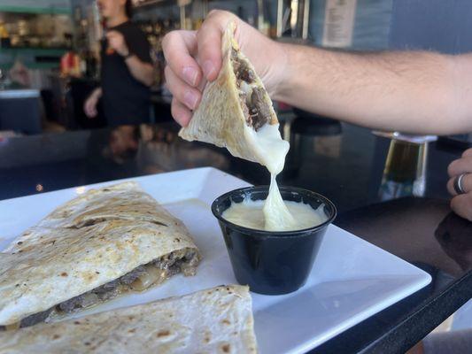 Smoked Brisket Quesadilla