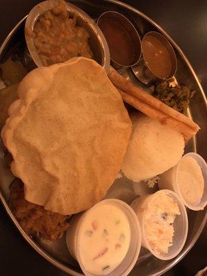 Karnataka thali platter (weekend special)