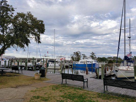 Waterfront in Downtown Manteo