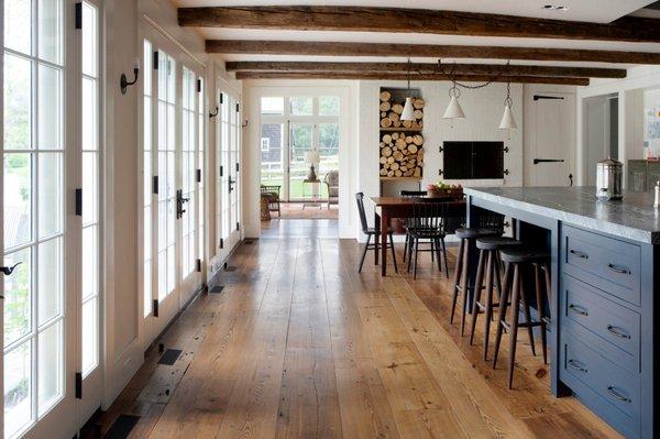 Hardwood floors installed in a beautiful home located in Bakersfield, California.