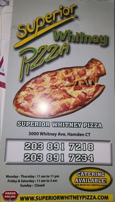 Superior Whitney Pizza