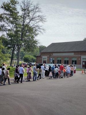 Corpus Christi Sunday Procession at Holy Cross  Church. @yelpdc #holycrosschurch