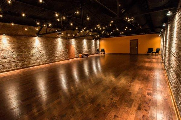 Have a more intimate event. Our "Attic" holds up to 100 people and rents by the hour.