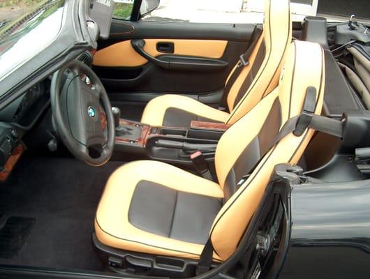 BMW Z3 leather seats