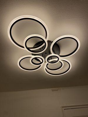 Modern light that was installed in my apartment