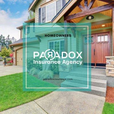 Homeowners Insurance #paradoxinsures