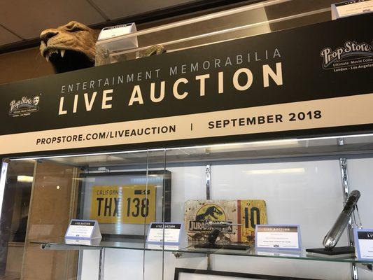 Auction info