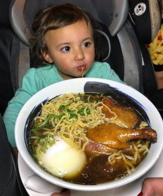 Triple Duck Ramen special from Chef Matthew Hyland