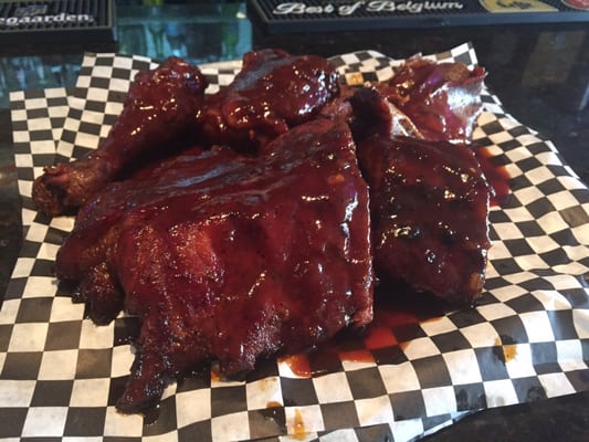 Huge Plate of BBQ