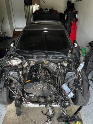 Engine removal