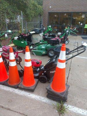 More small equipment at Sunbelt rentals in Lorton,VA