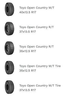 Check out RobertsCustomTrucks.com for pricing on some of our favorite tires for any terrain!