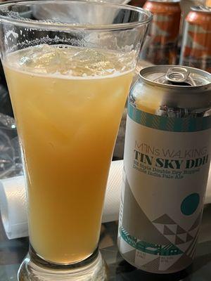 Twin Sky DDH DIPA you know when a beer is just mega lit before you taste it