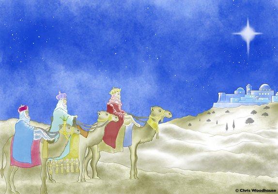 Three Kings at Bethlehem