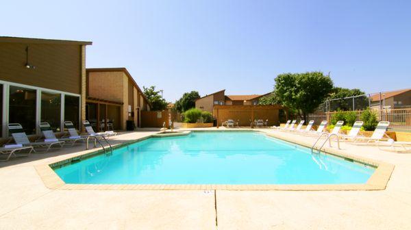 Catch some sun laying by our tranquil pool.