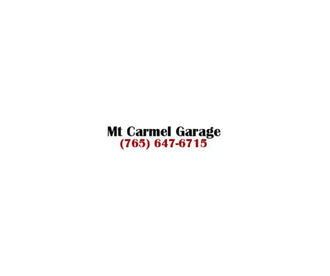 Mt Carmel Garage