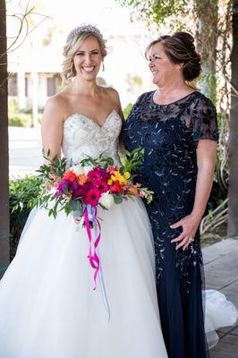 Bride and MOB Hair by Audra.