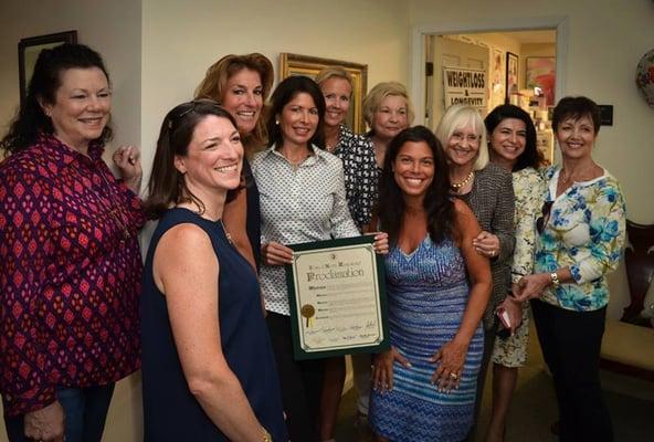 Maria Dello, CN Awarded Town Of North Hempstead Proclamation