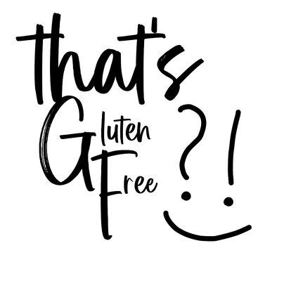 That's Gluten Free Logo-Redeeming Gluten Free