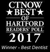 Dr. Basil won CTNOW's Best Dentist in Hartford County