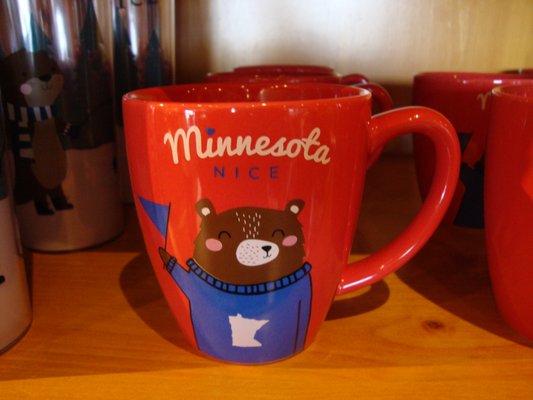 A Minnesota mug - nice touch!