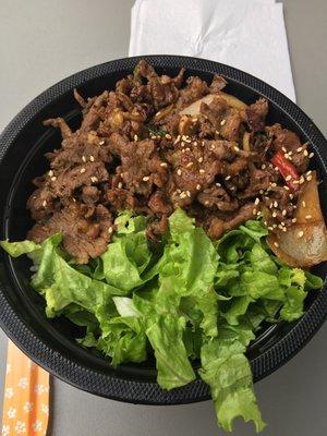 Beef Bulgogi Bowl