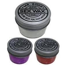 Sex wax candals, car fresheners and of course surfboard wax