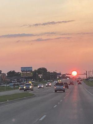 Beautiful Sunset in Princeton, TX