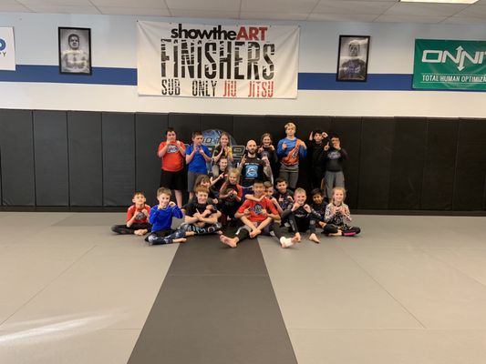 Children's Advanced Jiujitsu class Mon, Wed& Fri @5:00