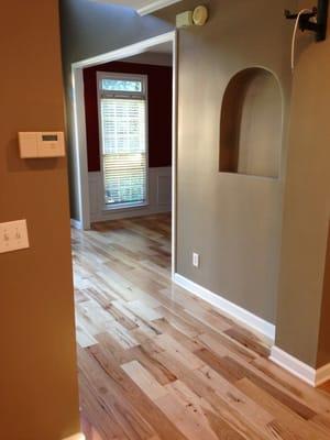 Flooring and drywall