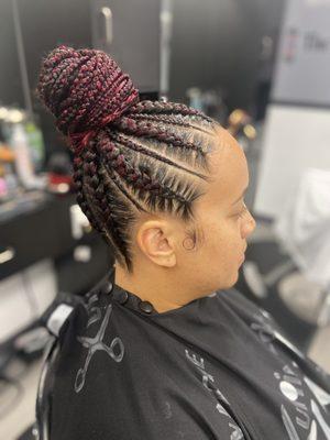 Cornrow Ponytail