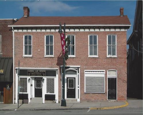 Front of Carroll Law Offices