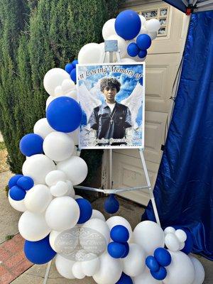 Funeral Balloons & Decor