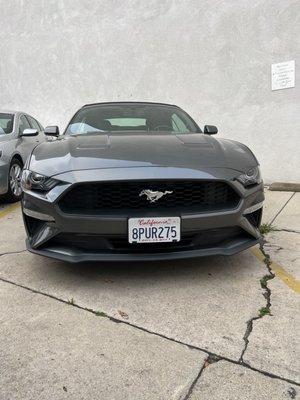 Ford mustang convertible