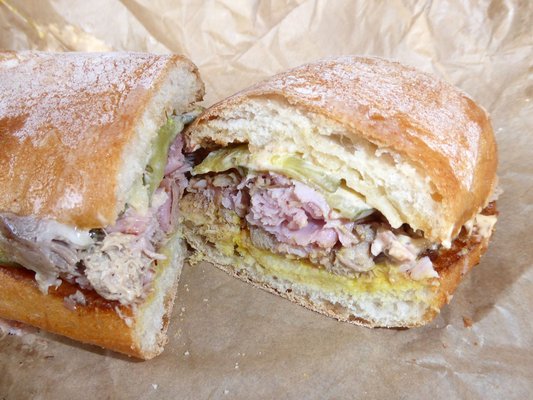 Cuban sandwich.