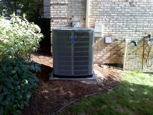 New installation air conditioner