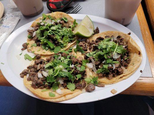 Steak tacos