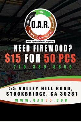 GPS Address: 61 Valley Hill Road Premium Hardwood Firewood!