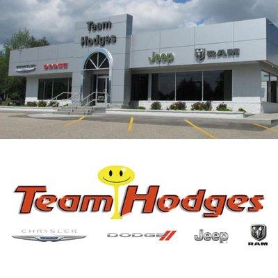 Team Hodges Chrysler Dodge RAM Jeep  Dealership serving West Branch, Houghton Lake, and the surrounding communities in Northern Michigan.