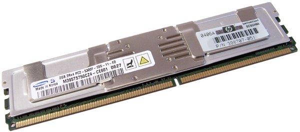 HP 2GB DDR2 PC2-5300F 667MHz ECC REG Memory 398707-051