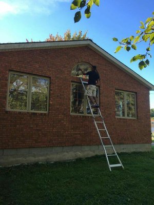 Residential window cleaning