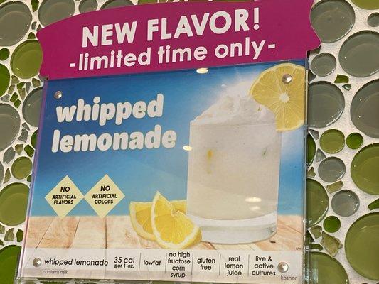 Whipped Lemonade