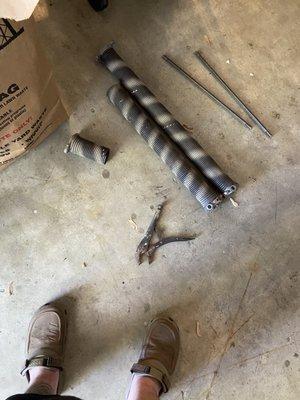 2 new springs for $200.