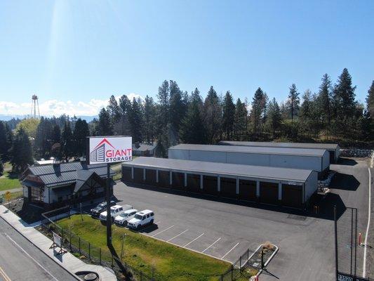 Giant Storage located in Spokane Valley Washington.