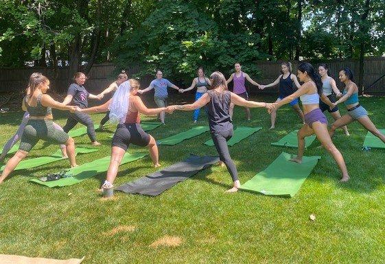 Private Yoga Bridal Party!